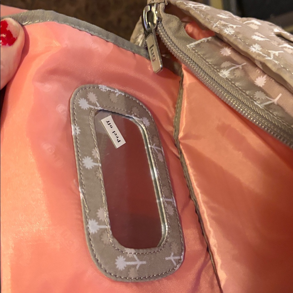 Lug Stylish Tan Quilted Women's Bag - Picture 6 of 11